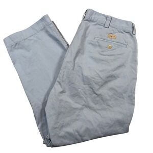 Polo Ralph Lauren Men's 34x27 Light Blue Chino Pants Cotton Dress Casual